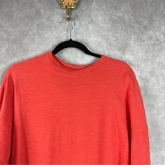 Free People Beach Magnolia Dolman Mini Dress In Poppy Red Women's Size S - Picture 3 of 8